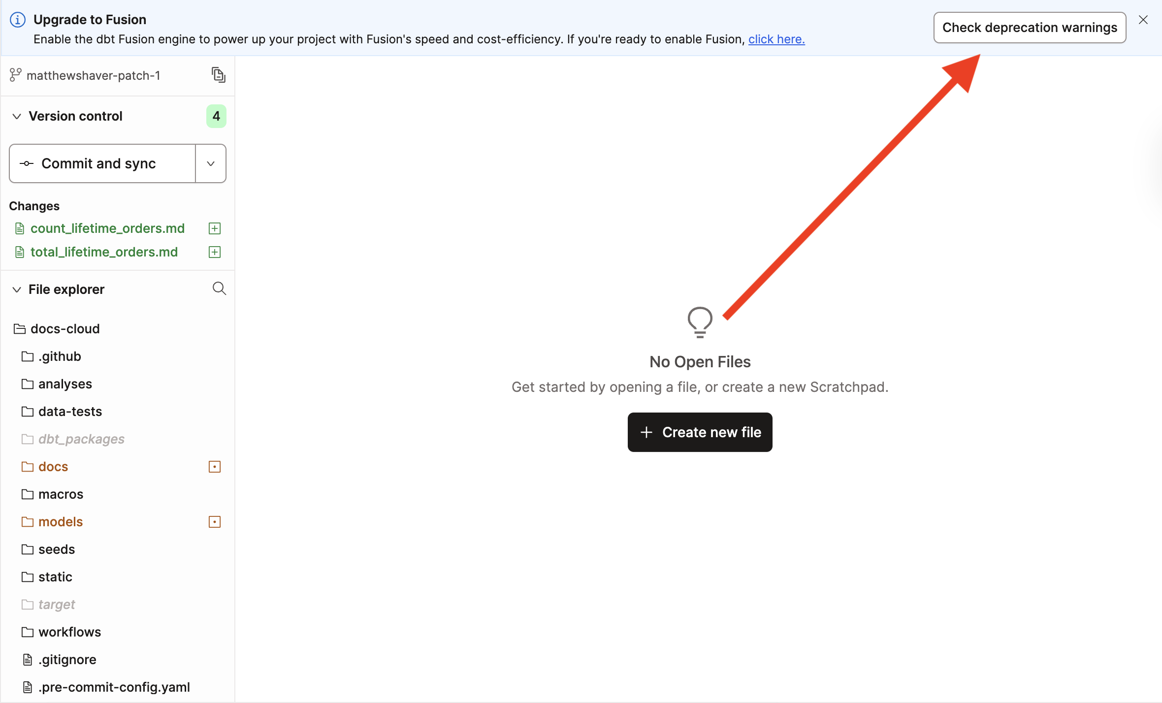 Begin the process of parsing for deprecation warnings. Begin the process of parsing for deprecation warnings.